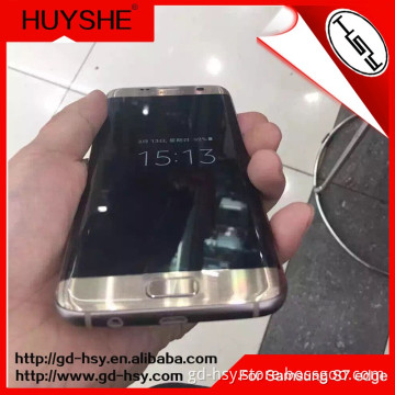 HUYSHE anti shock cheap price 3D PET and TPU composite materia screen protector for Samsung s7 edge
